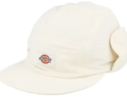 Earflap-Dickies Glendive Cap Whitecap Gray 5-Panel -