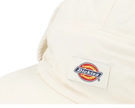 Earflap-Dickies Glendive Cap Whitecap Gray 5-Panel -