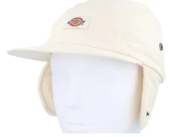 Earflap-Dickies Glendive Cap Whitecap Gray 5-Panel -