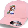 Sale Unicorns Glorious Unicorn Curls Pink Flexfit -