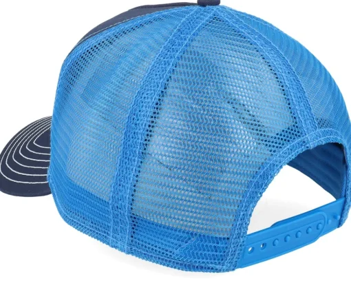 Trucker-Stetson Glow In The Dark Blue A-Frame Trucker -