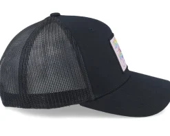 Trucker-The Smurfs Gnap Smurf Patch Black Trucker -
