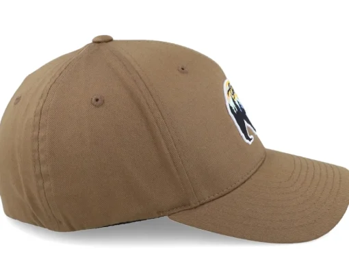 Flexfit-Wild Spirit Go Outside Bear Coyote Flexfit Wooly Combed - Brown