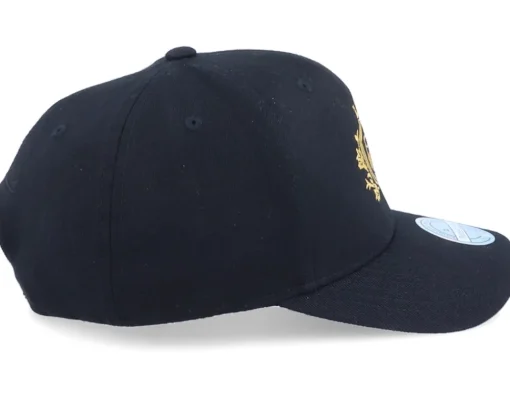 Adjustable-Bearded Man Golden Crest Black/Gold Adjustable -