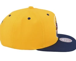 Snapback-Mitchell & Ness Golden State Warriors Breakthrough Yellow Snapback -