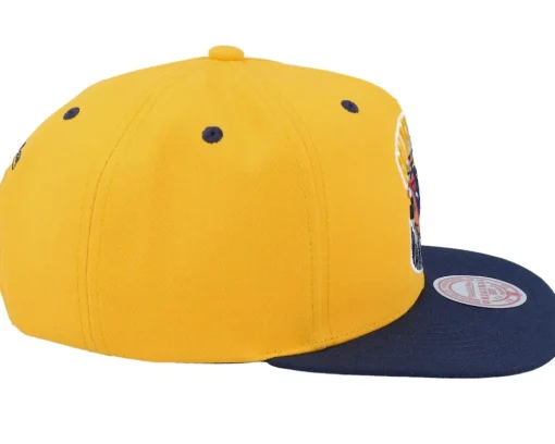 Snapback-Mitchell & Ness Golden State Warriors Breakthrough Yellow Snapback -