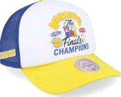 Trucker-Mitchell & Ness Golden State Warriors Champs Fest White Trucker -