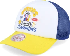Trucker-Mitchell & Ness Golden State Warriors Champs Fest White Trucker -