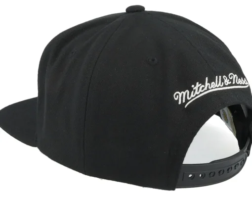 Snapback-Mitchell & Ness Golden State Warriors Neon Tropical Hwc Snapback - Black