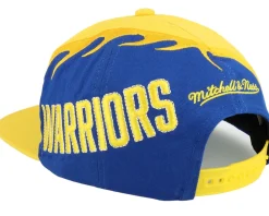 Snapback-Mitchell & Ness Golden State Warriors Spiral Deadstock Snapback - Yellow