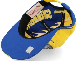 Snapback-Mitchell & Ness Golden State Warriors Spiral Deadstock Snapback - Yellow