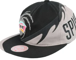 Snapback-Mitchell & Ness Golden State Warriors Spiral Deadstock Snapback - Yellow