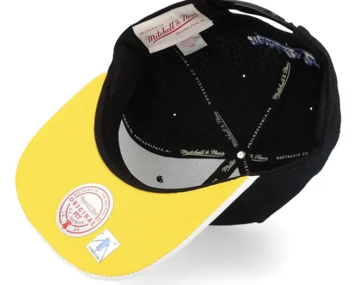Snapback-Mitchell & Ness Golden State Warriors SSBSTS Hwc /White Snapback - Black