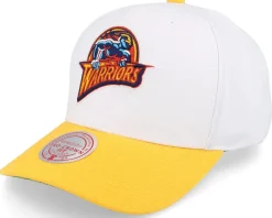 Adjustable-Mitchell & Ness Golden State Warriors Team 2 Tone 2.0 Pro Adjustable - White