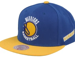 Online Mitchell & Ness Golden State Warriors Team Origins /Yellow Snapback - Blue