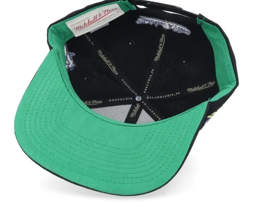Snapback-Mitchell & Ness Golden State Warriors Triple Play Snapback - Black