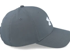 Adjustable | Golf-Under Armour Golf 96 Hat Pitch Gray Adjustable -