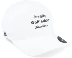Golf-Pins & Stripes Golf Addict Cord White Delta Flexfit -