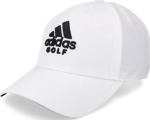 Organic Caps-Adidas Golf Perform H White Adjustable -