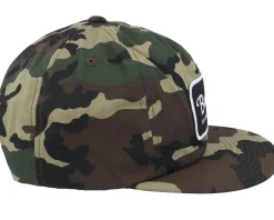 Best Brixton Grade Camo Snapback -