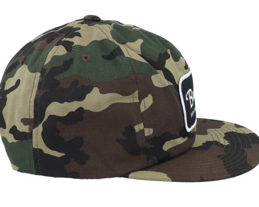 Best Brixton Grade Camo Snapback -