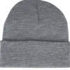 Cuff Beanies | Blank Beanies-Beechfield Granite Cuff - Grey