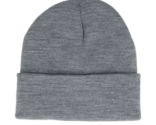Cuff Beanies | Blank Beanies-Beechfield Granite Cuff - Grey