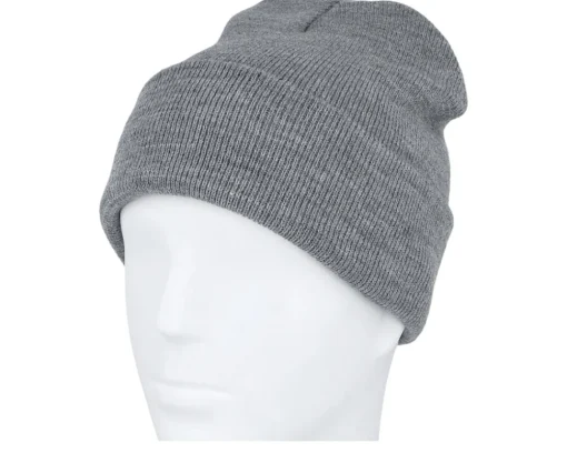 Cuff Beanies | Blank Beanies-Beechfield Granite Cuff - Grey