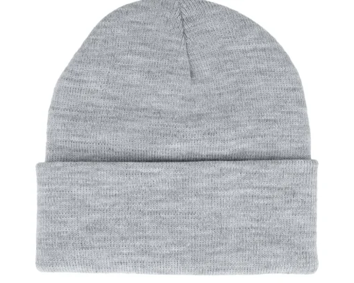 Cuff Beanies | Blank Beanies-Beechfield Granite Cuff - Grey