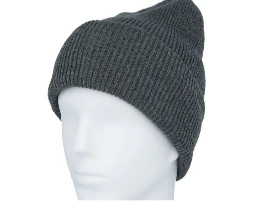 Cuff Beanies-Beechfield Granite Engineered Deep Cuffed - Grey