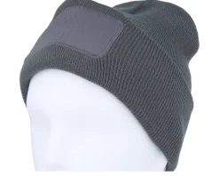 Cuff Beanies | Blank Beanies-Beechfield Graphite Original Patch Cuff - Grey