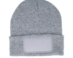 Cuff Beanies | Blank Beanies-Beechfield Graphite Original Patch Cuff - Grey