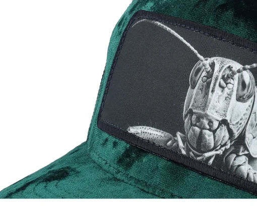 Trucker-Calza Pennello Grasshopper Big Patch /Black Velvet Trucker - Green
