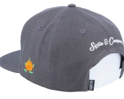 Sale SQRTN Great Norrland Cap Charcoal Snapback -