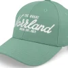 Adjustable-SQRTN Great Norrland Hooked Cap Shadow Green Adjustable -