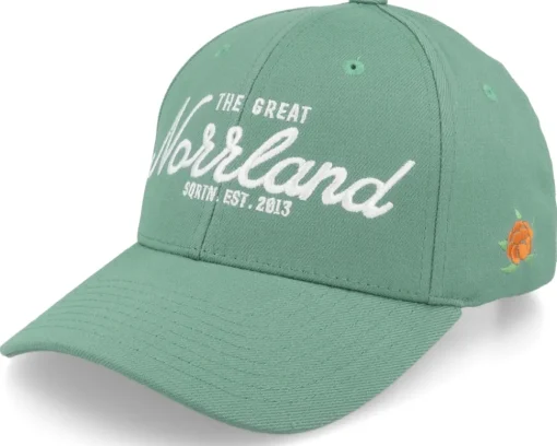 Adjustable-SQRTN Great Norrland Hooked Cap Shadow Green Adjustable -