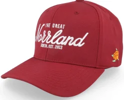 New SQRTN Great Norrland Maroon Flexfit -