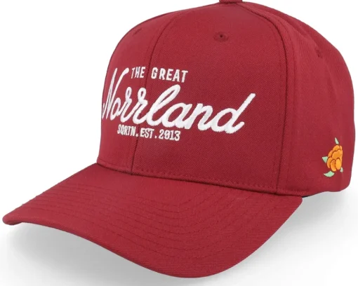 New SQRTN Great Norrland Maroon Flexfit -