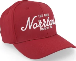 New SQRTN Great Norrland Maroon Flexfit -
