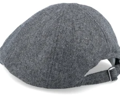 Flat Caps-Beechfield Grey Ivy Cap Flat Cap -