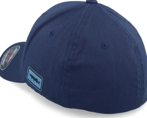 Flexfit-Skillfish Grisjävel Laser Navy Flexfit Wooly Combed -