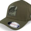 Online Skillfish Grisjävel Laser Olive Wooly Combed Flexfit -