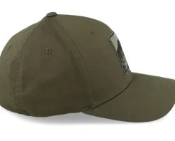Online Skillfish Grisjävel Laser Olive Wooly Combed Flexfit -