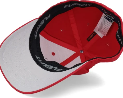 New Skillfish Grisjävel Laser Wooly Combed Red Flexfit -