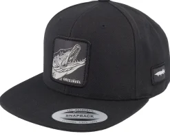 Sale Skillfish Grisjävel Mono Black Snapback -