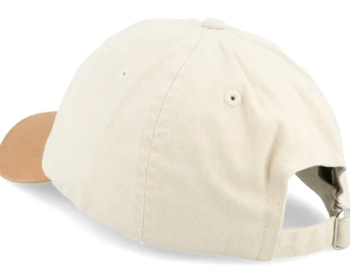 Dad Cap-Wild Spirit Grizzly Bear Washed Stone/Wheat Dad Cap -