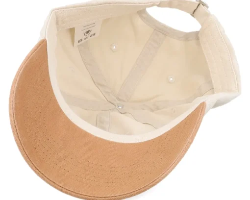 Dad Cap-Wild Spirit Grizzly Bear Washed Stone/Wheat Dad Cap -