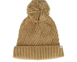 Knitted Beanies-Rip Curl Groundswell Beani Sand Pom -