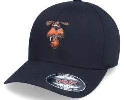 New Iconic Grumpy Dog Tramp Black Flexfit -