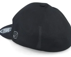 Online Pins & Stripes Hackers Golf Logo Seamless Black Flexfit -